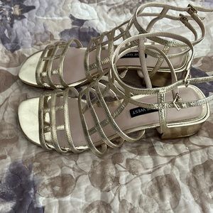 Very low heel sandals